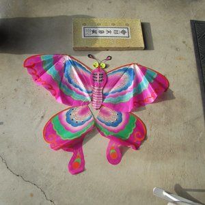 Vintage Butterfly Chinese Kite In Box Beijing Peoples Republic of China